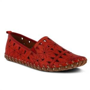 NEW SPRING STEP SHOES women's fusaro loafer in red
